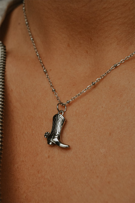 Dancing Boots Necklace