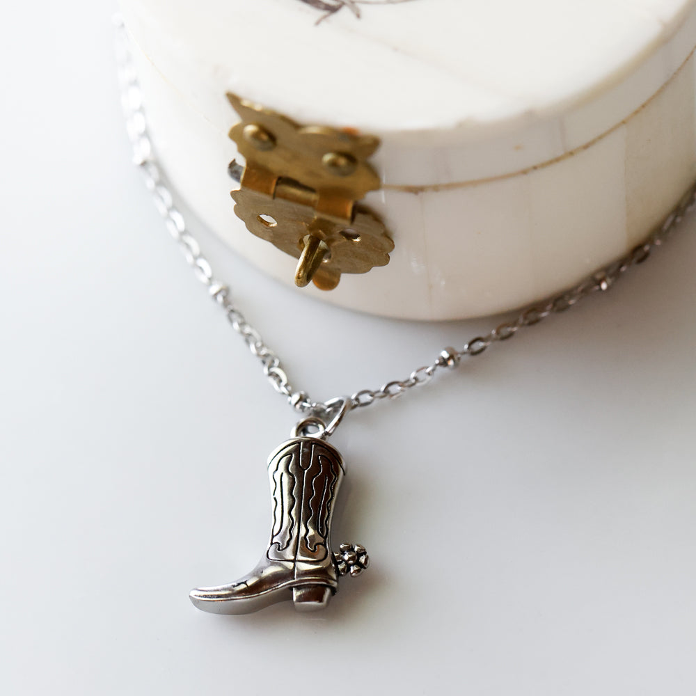Dancing Boots Necklace