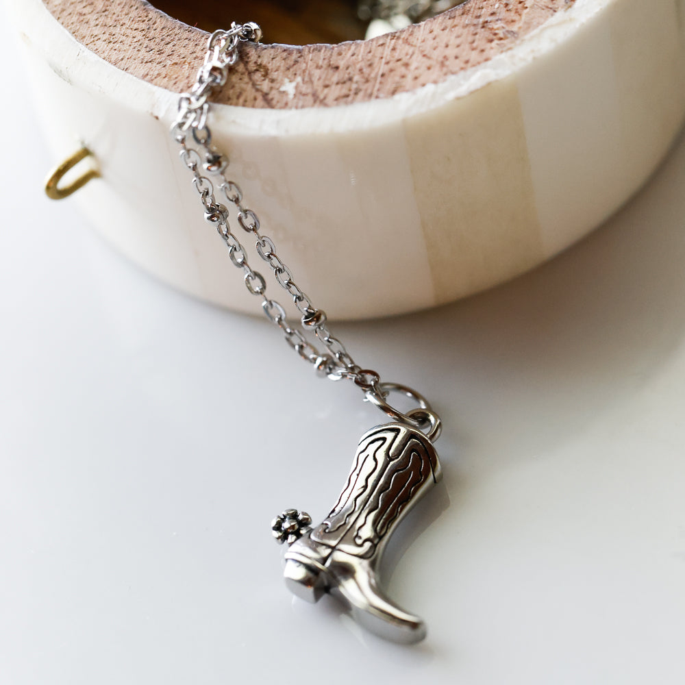 Dancing Boots Necklace