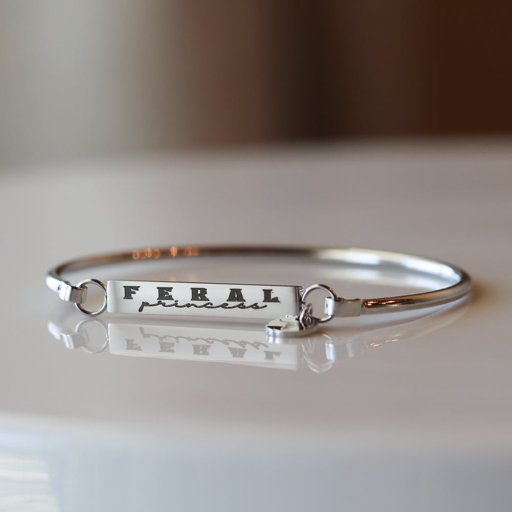 'Feral Princess' Bar Bracelet