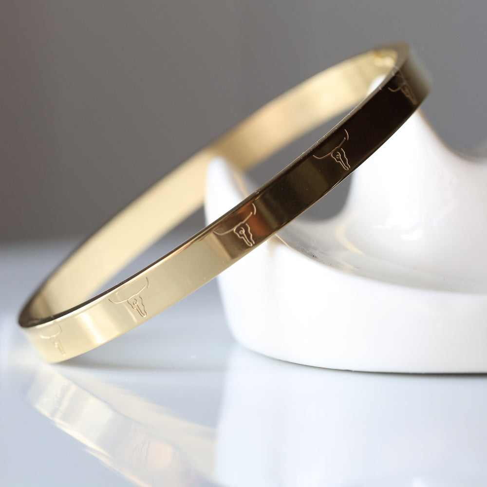 Signature Hinged Bangle
