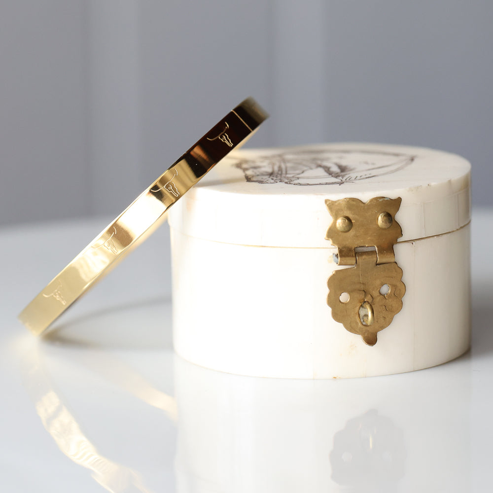 Signature Hinged Bangle