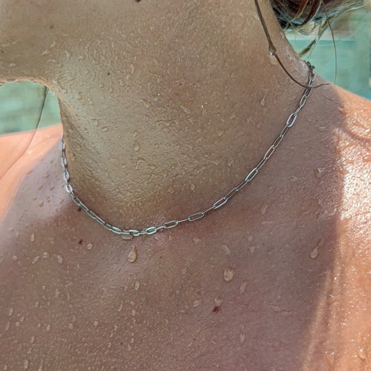 Dainty Paperclip Basic Chain