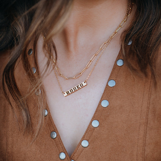 RODEO Bar Necklace
