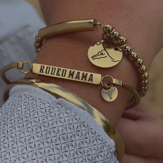 'Rodeo Mama' Bar Bracelet