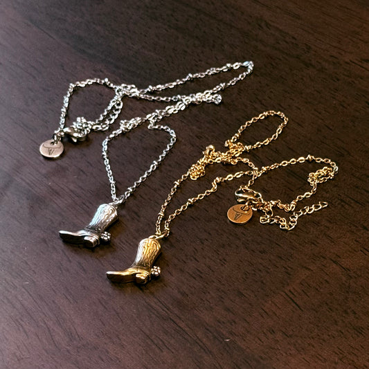 Dancing Boots Necklace