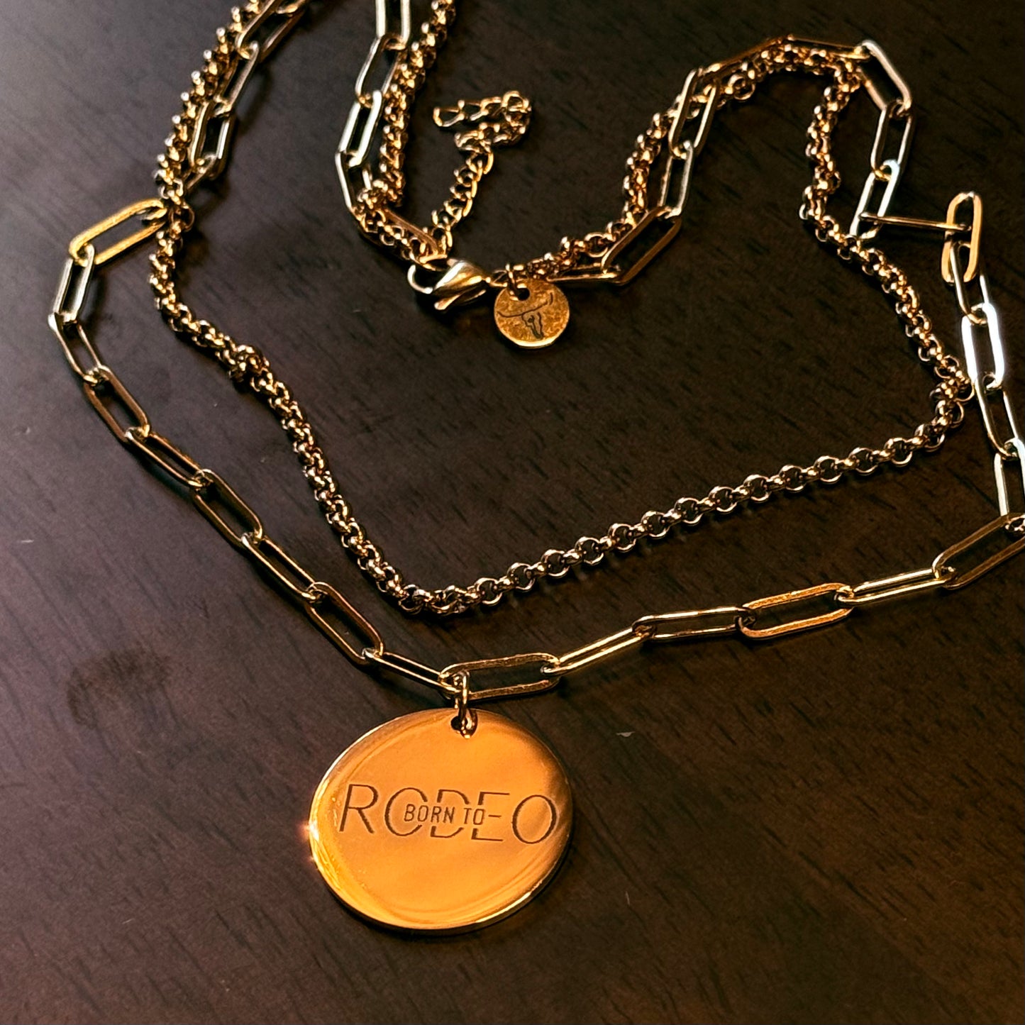 'Born To Rodeo' Pendant Necklace