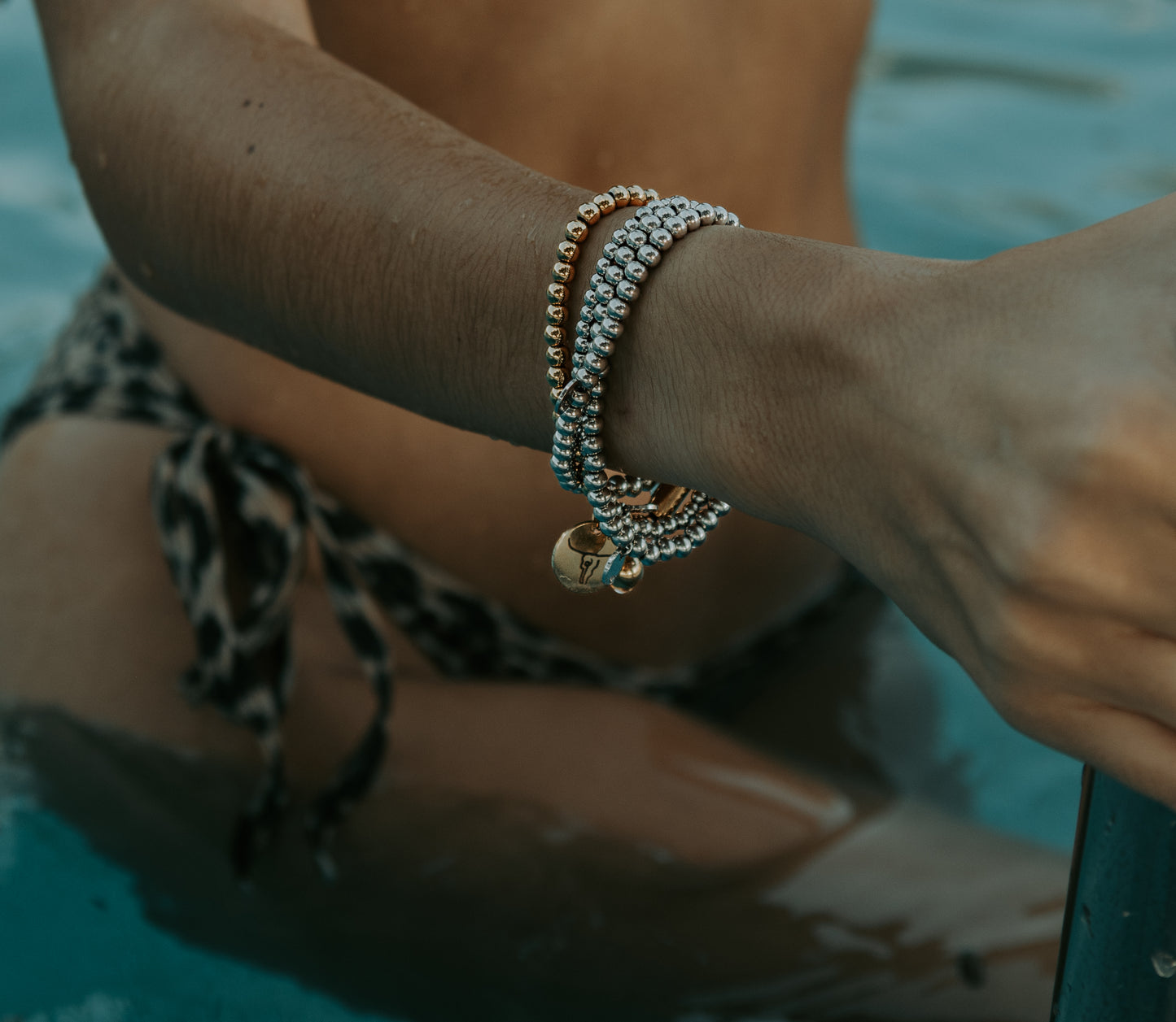 Triple Beaded Bracelet Set