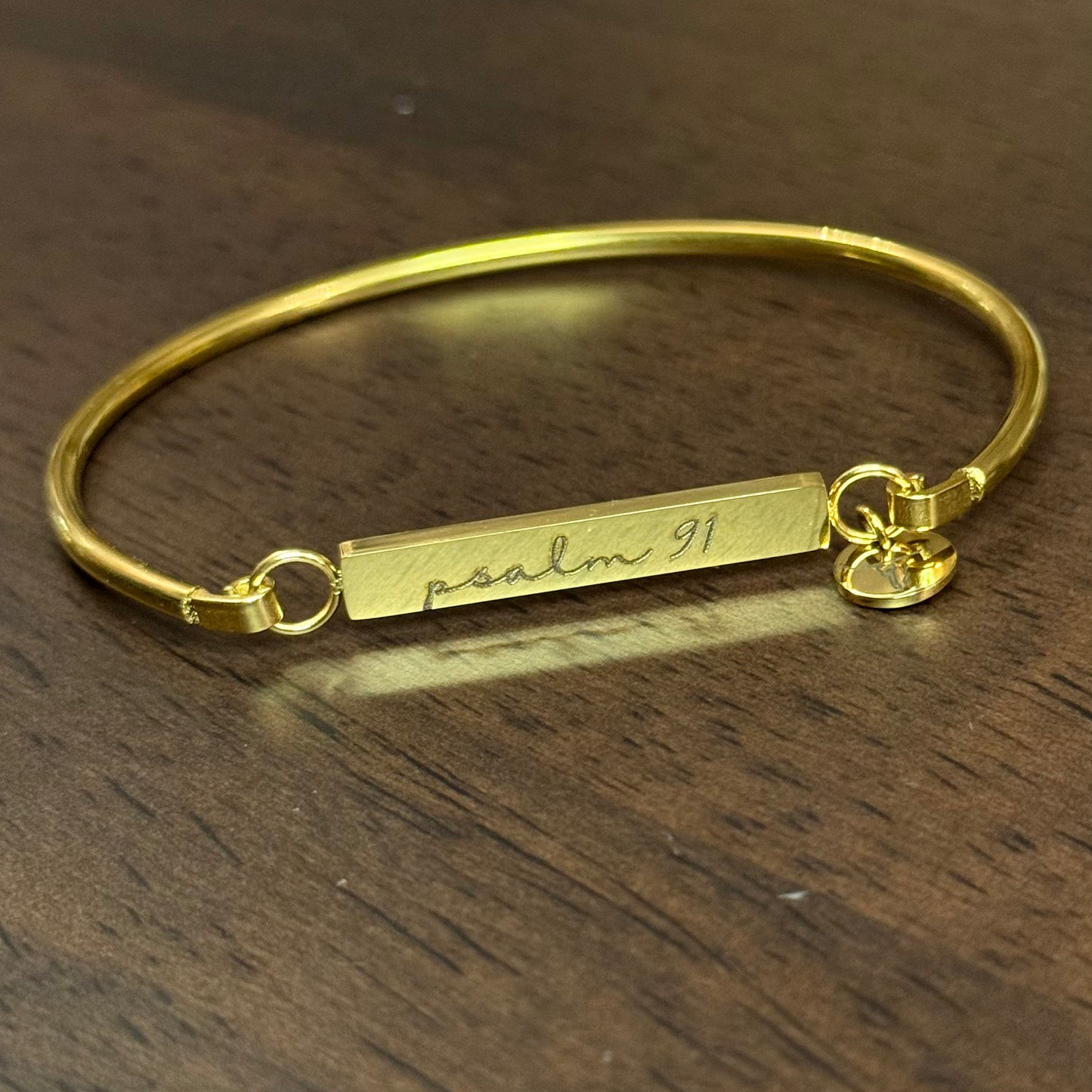 Psalm 91 Bar Bracelet