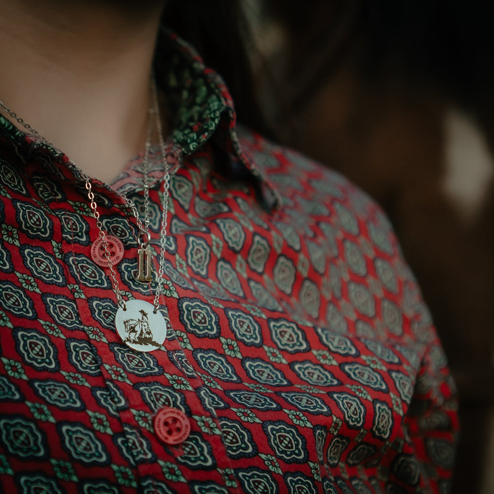 “Reining” Pendant Necklace