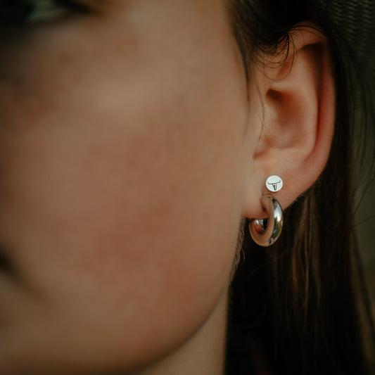 Icon Hoop and Stud Earring Set