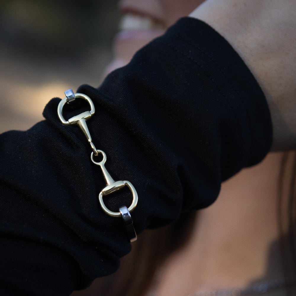 Snaffle Bit Bracelet