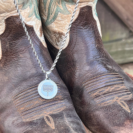 The Boot Stitch Pendant