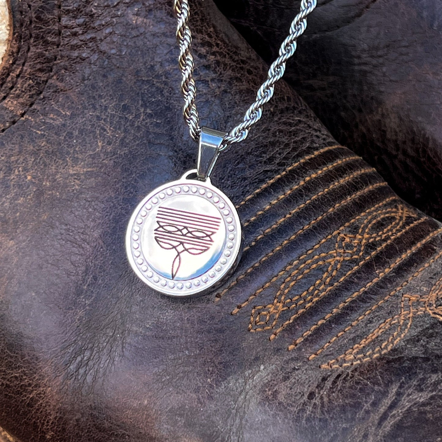The Boot Stitch Pendant