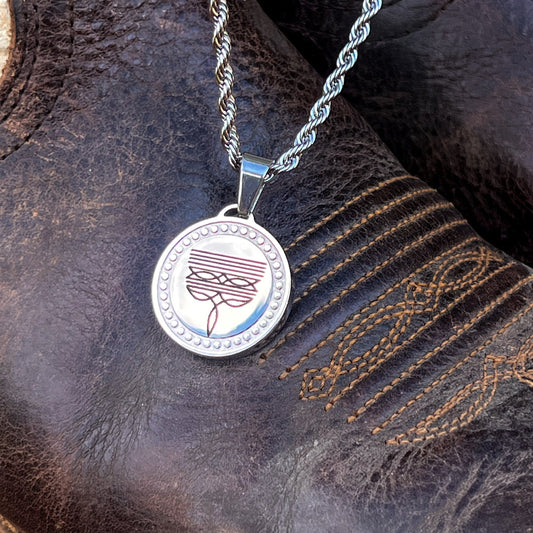 The Boot Stitch Pendant