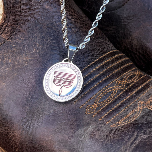 The Boot Stitch Pendant