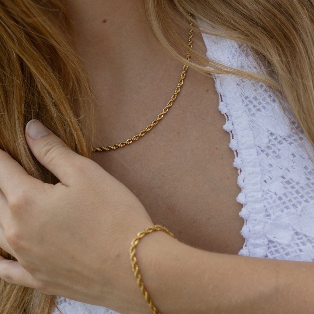 "Rope It" Chain Bracelet/Anklet