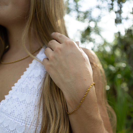 "Rope It" Chain Bracelet/Anklet