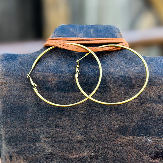 "O-Ring" Hoop Earrings