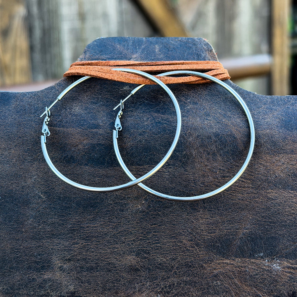 "O-Ring" Hoop Earrings