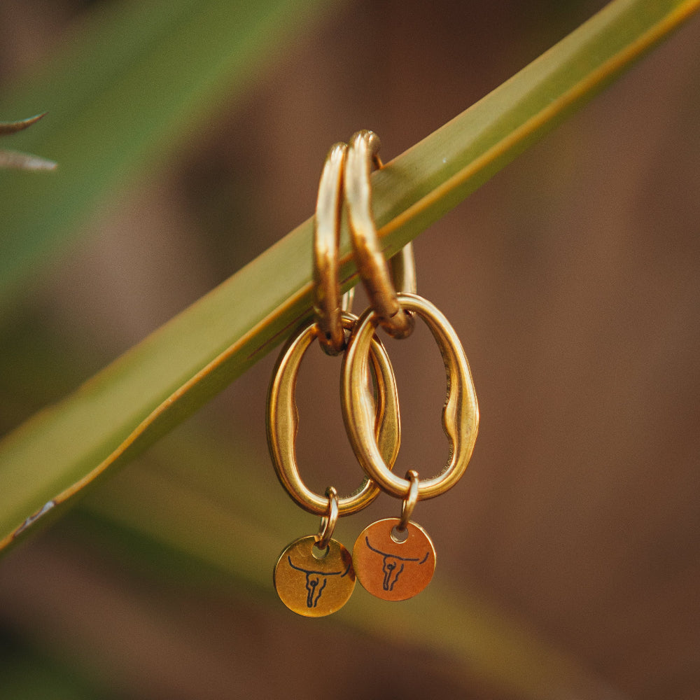 Icon Chain Link Earring