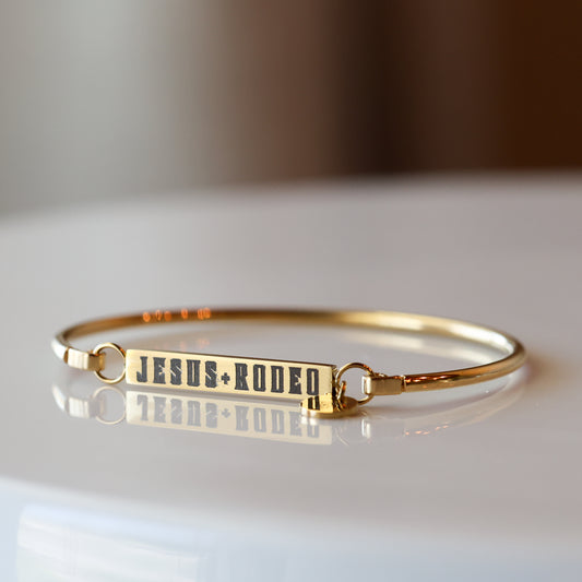 Jesus + Rodeo Bar Bracelet