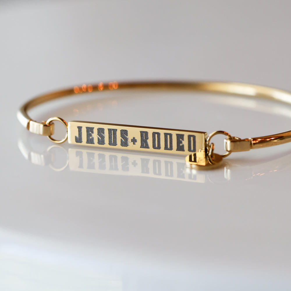Jesus + Rodeo Bar Bracelet