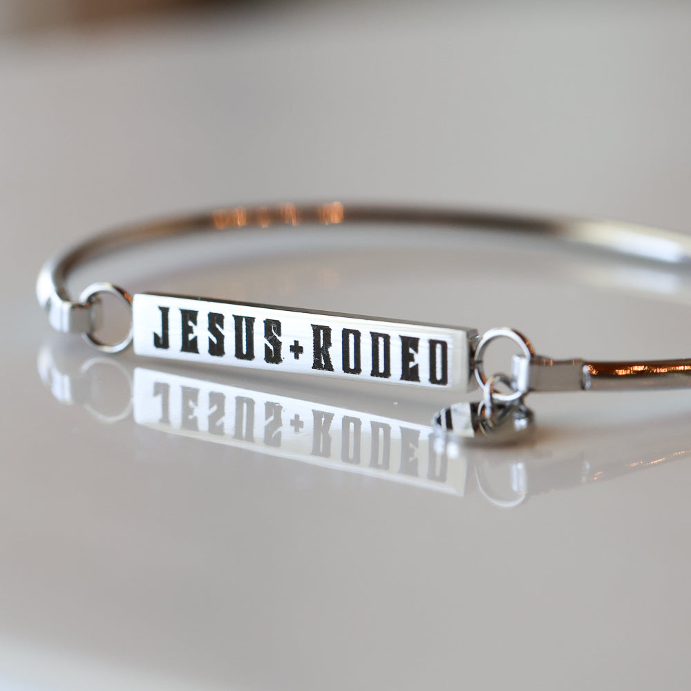 Jesus + Rodeo Bar Bracelet