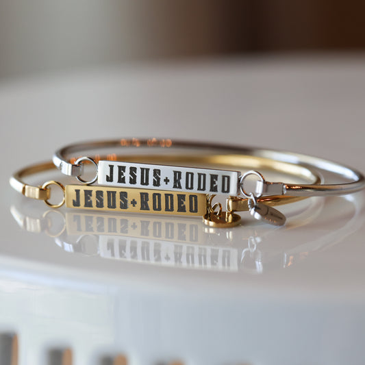 Jesus + Rodeo Bar Bracelet