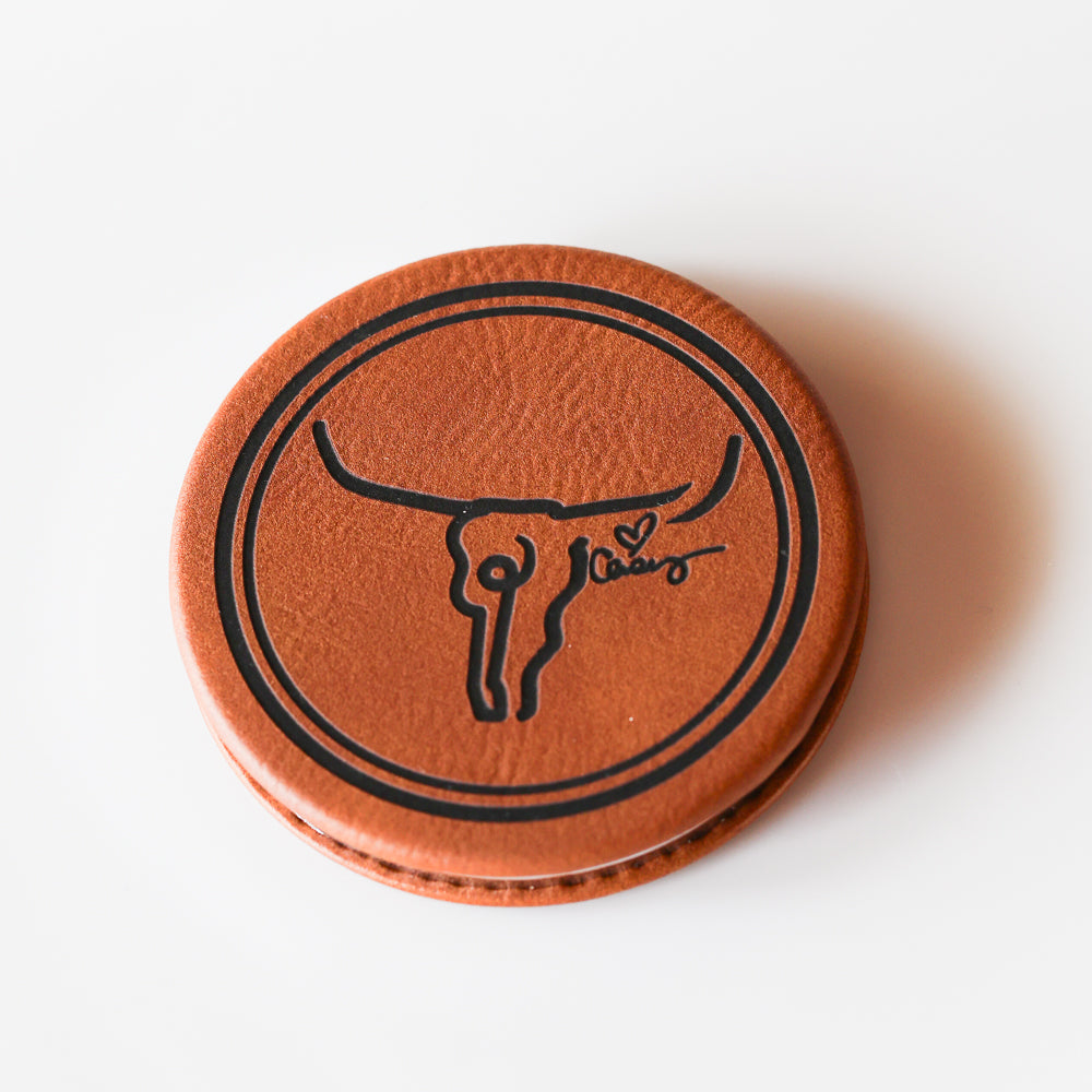 Icon Leather Mirror