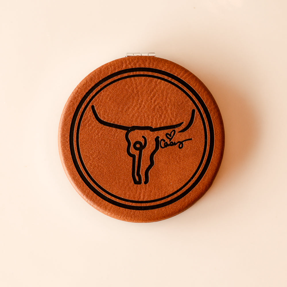 Icon Leather Mirror