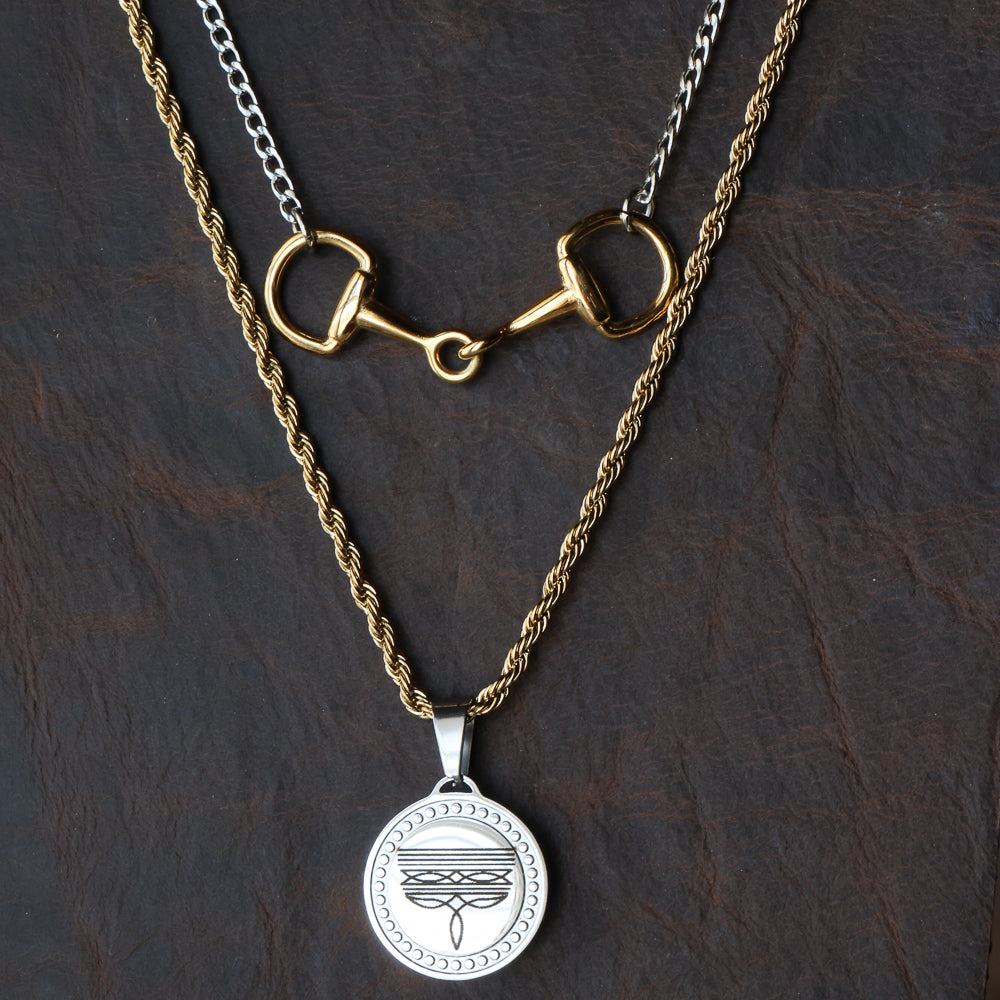 The Boot Stitch Pendant