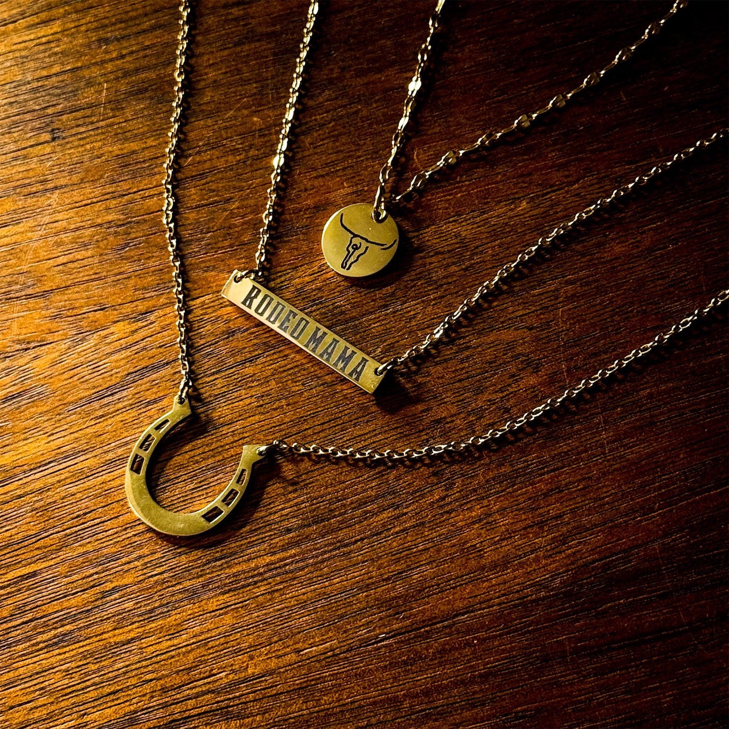 'Rodeo Mama' Layered Necklace Stack