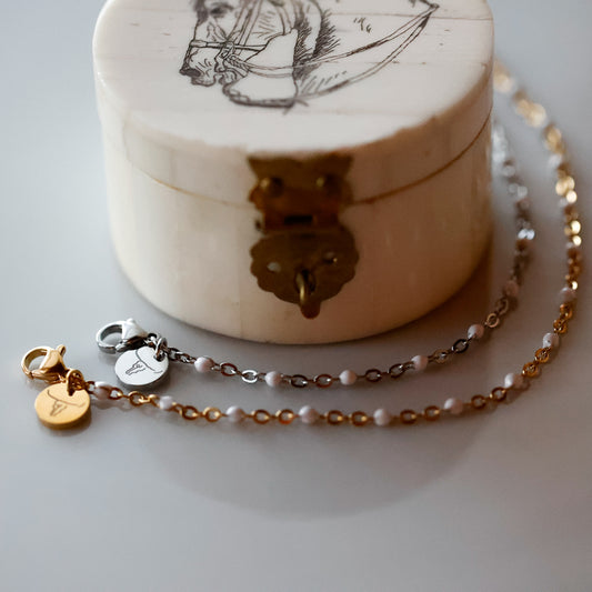 Pearl Snap Chain Bracelet