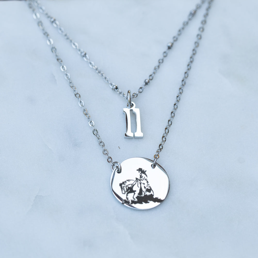"11's in the Dirt" Charm Necklace