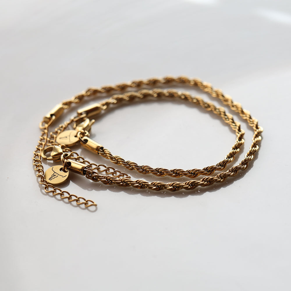 "Rope It" Chain Bracelet/Anklet