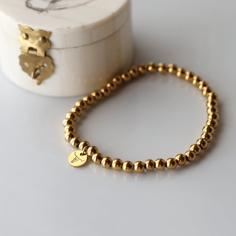 Single Beaded Bracelet