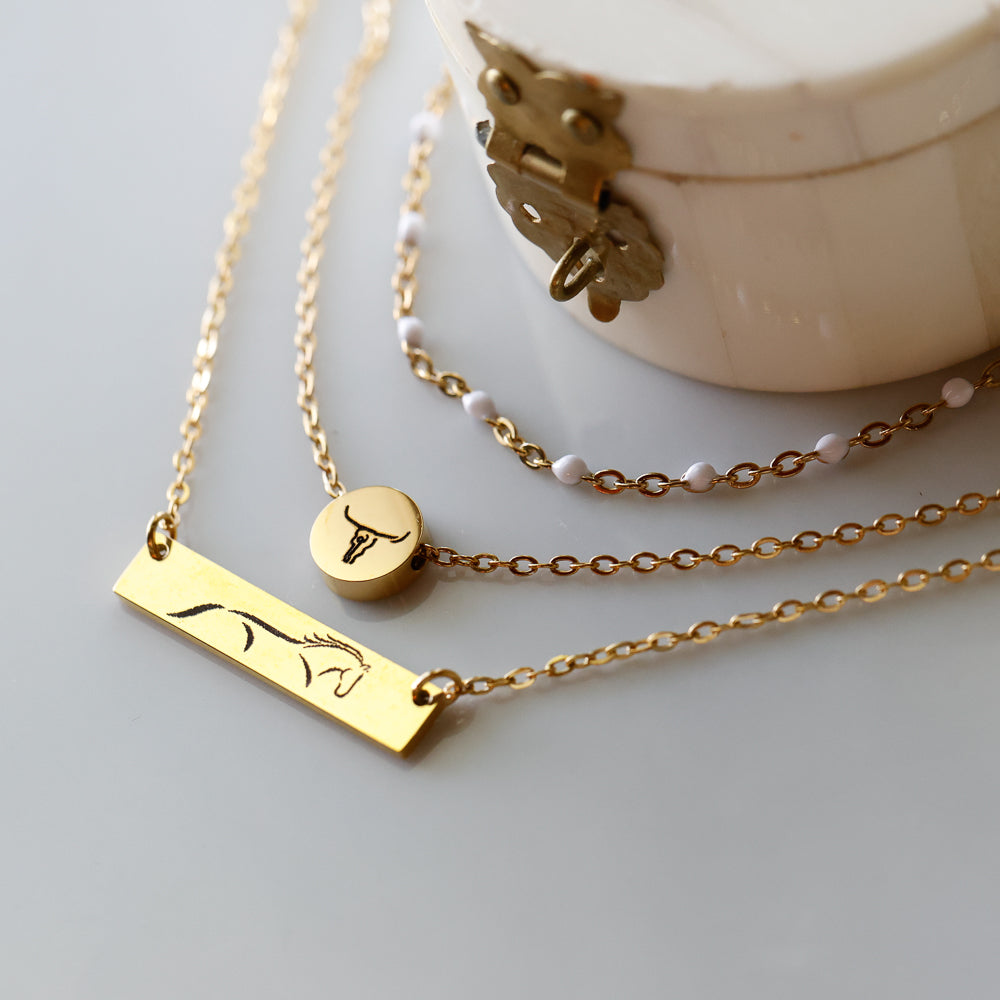 Round Up Icon Necklace