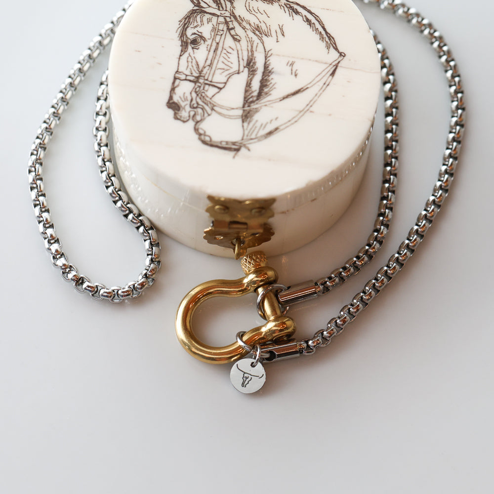 The "Stirrup" Necklace