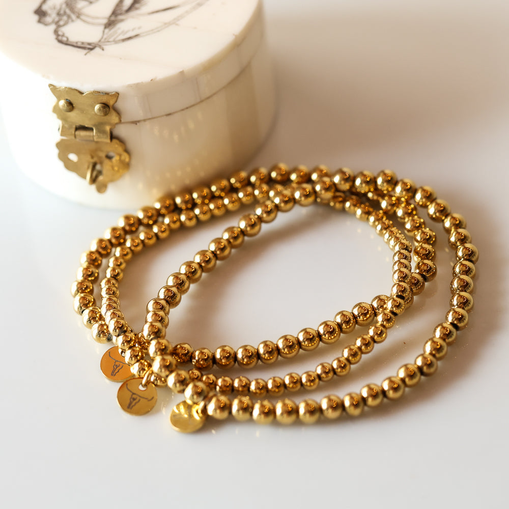 Triple Beaded Bracelet Set