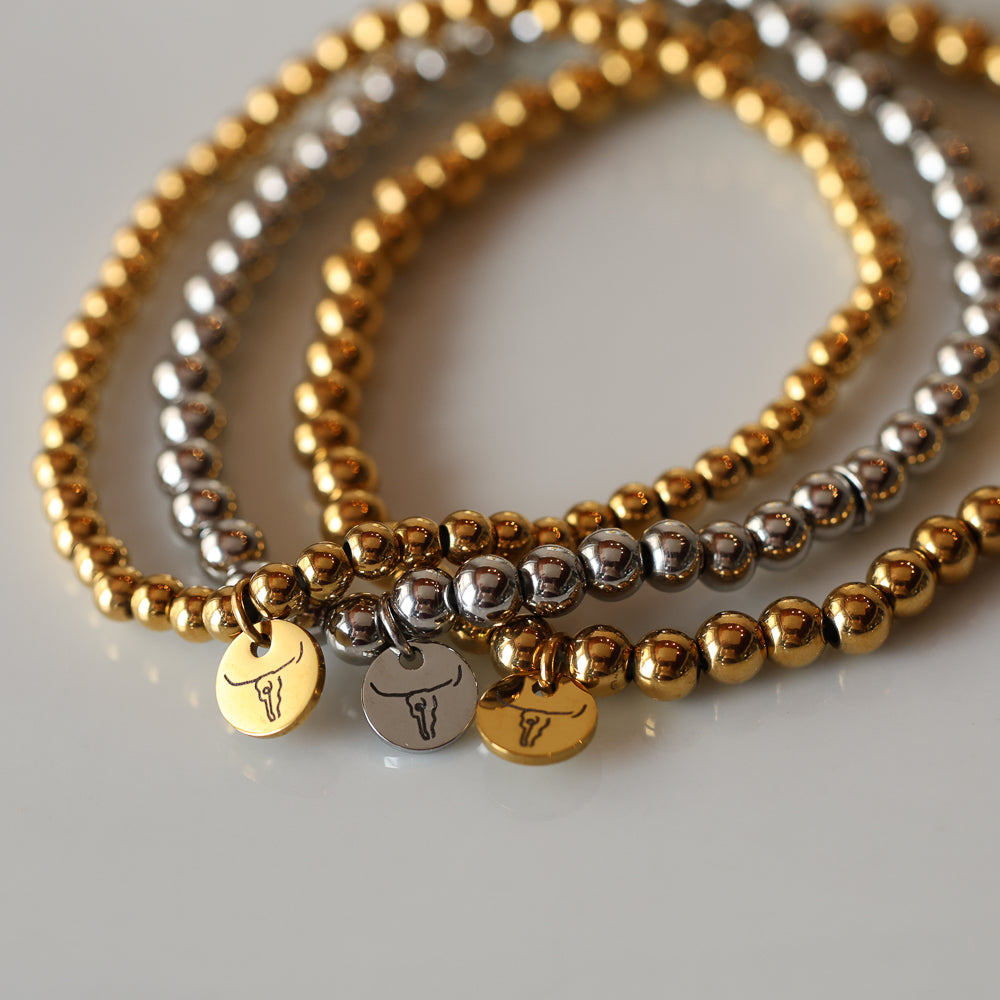 Triple Beaded Bracelet Set