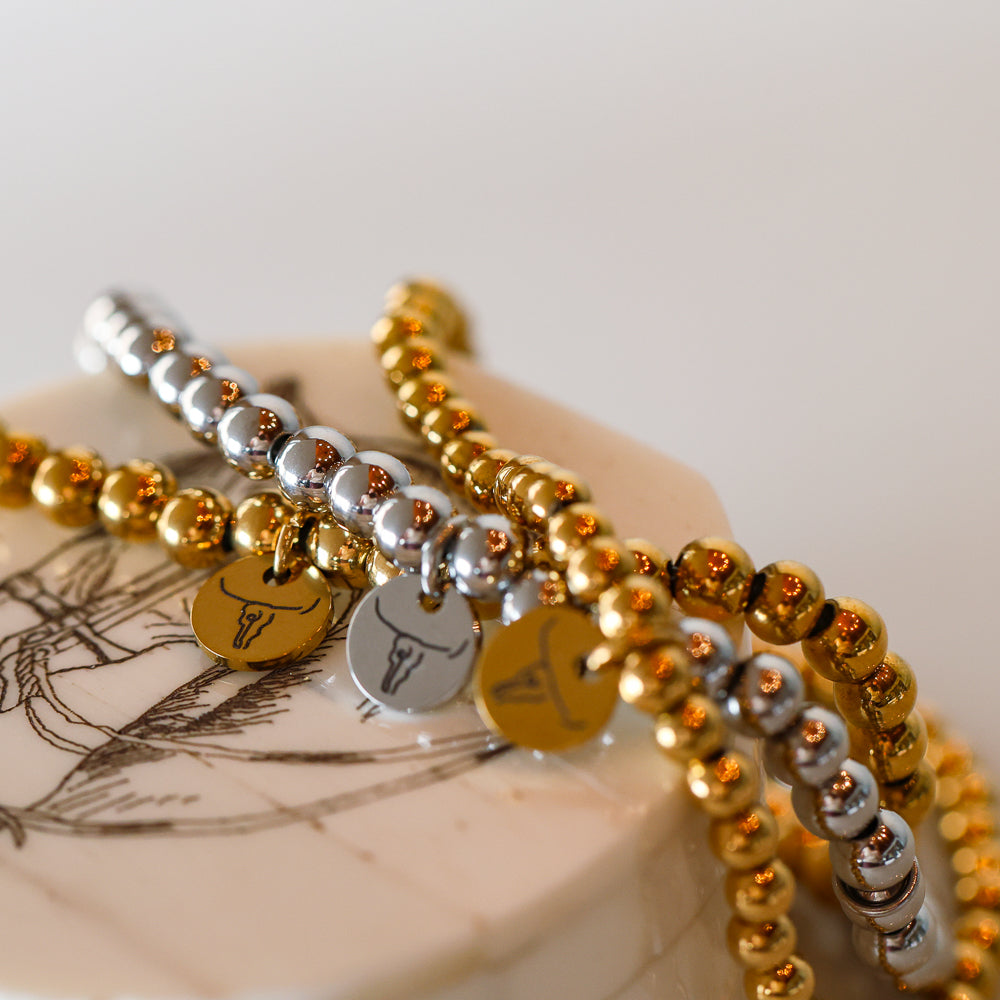 Triple Beaded Bracelet Set