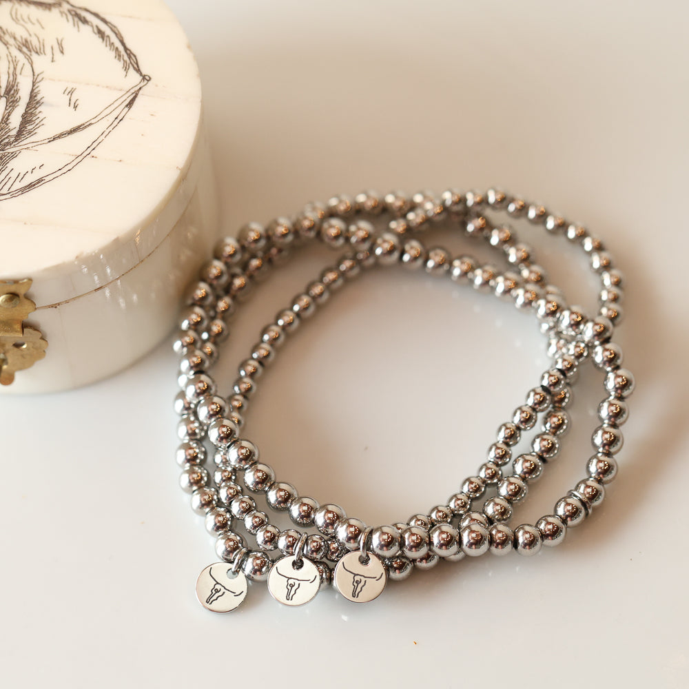 Triple Beaded Bracelet Set – Casey Kearney Jewelry