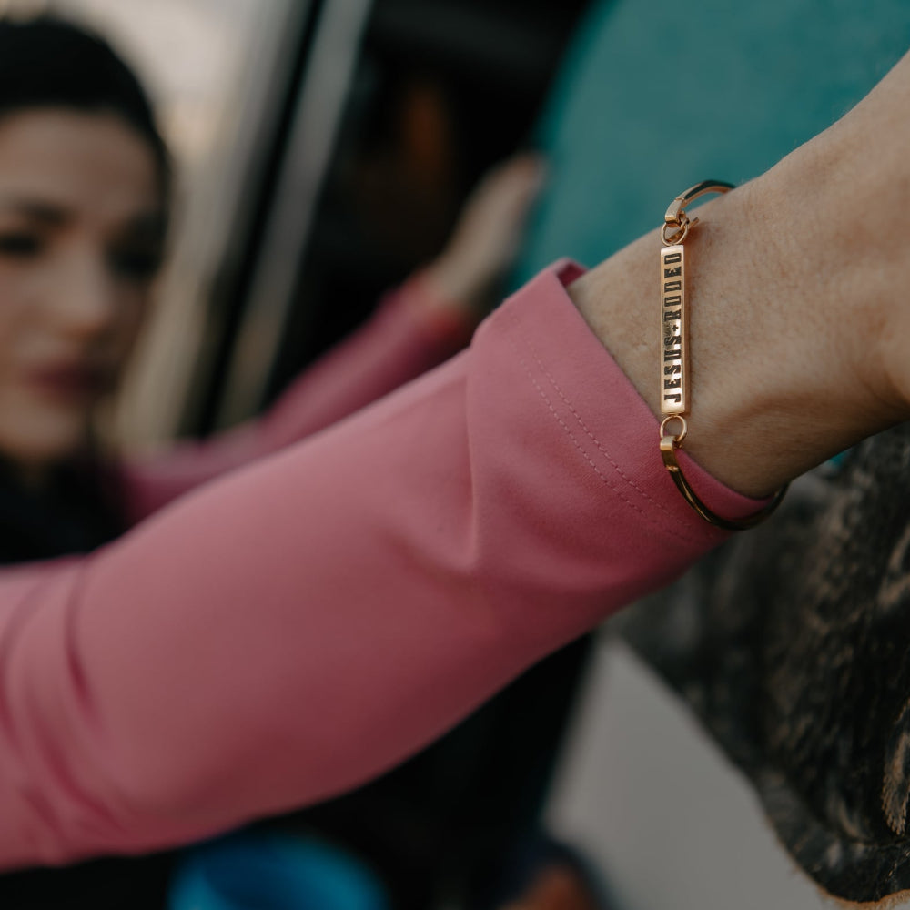 Jesus + Rodeo Bar Bracelet